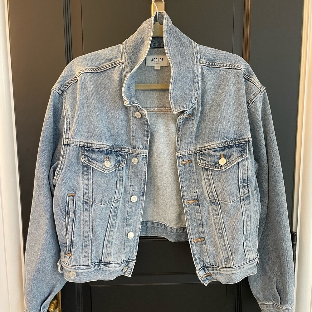 Agolde “Shrunken Charli” Jean jacket